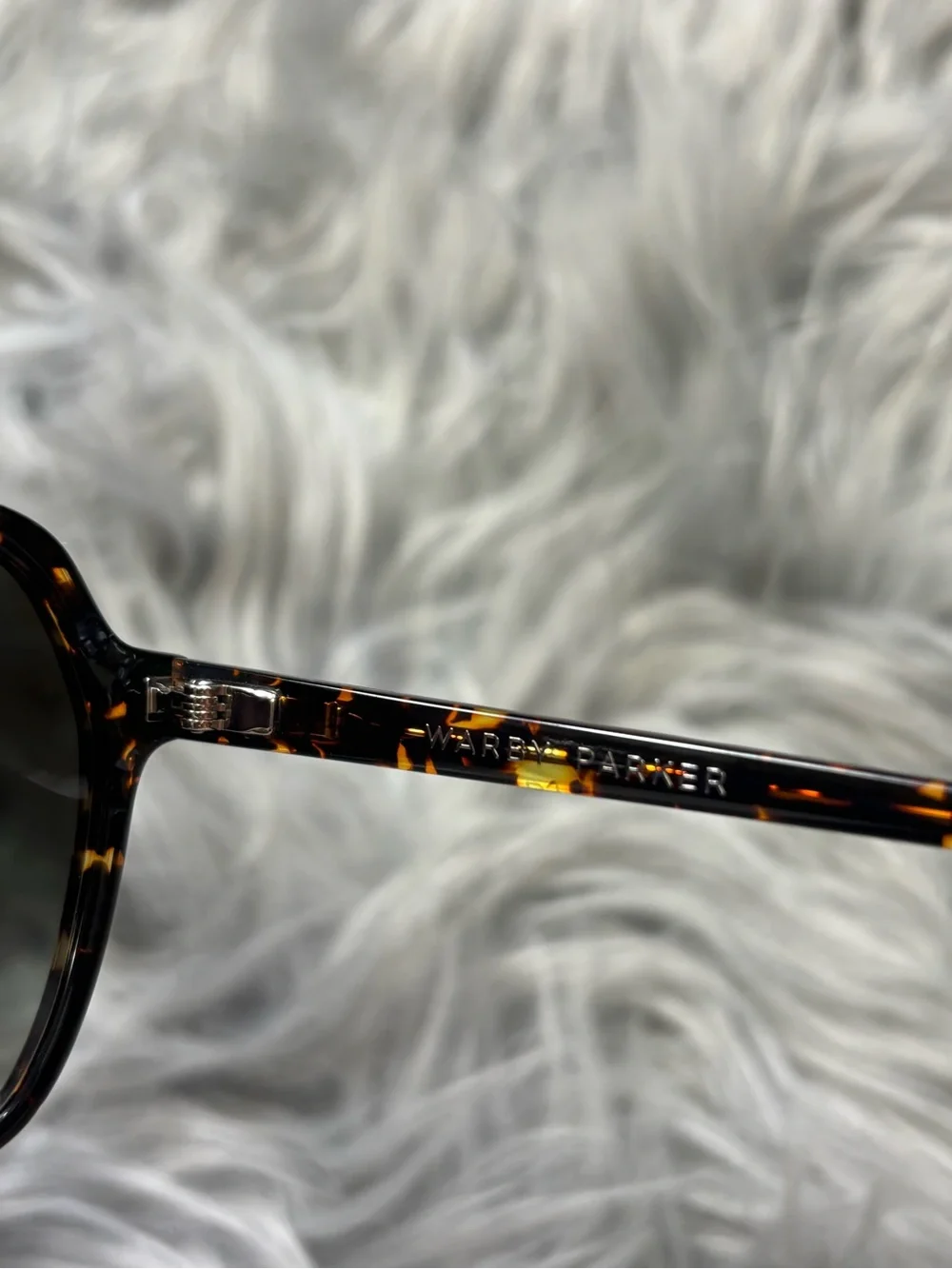 Warby Parker Willetta Black/ Clear gradation Sunglasses